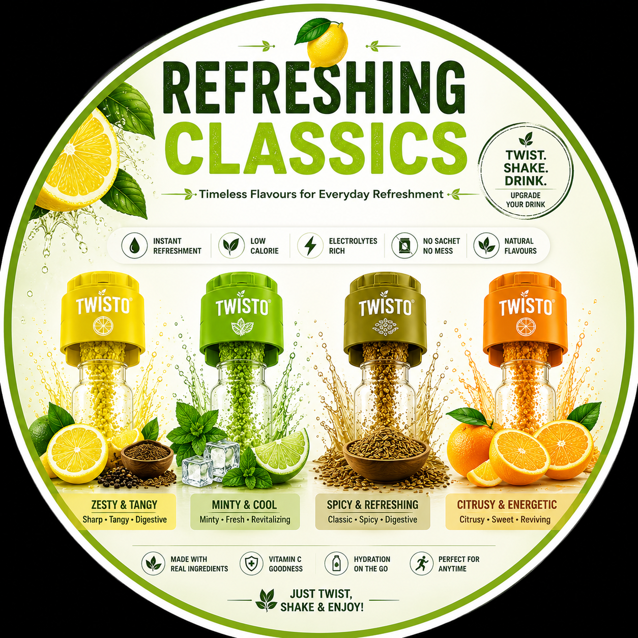 🍋 Refreshing Classics