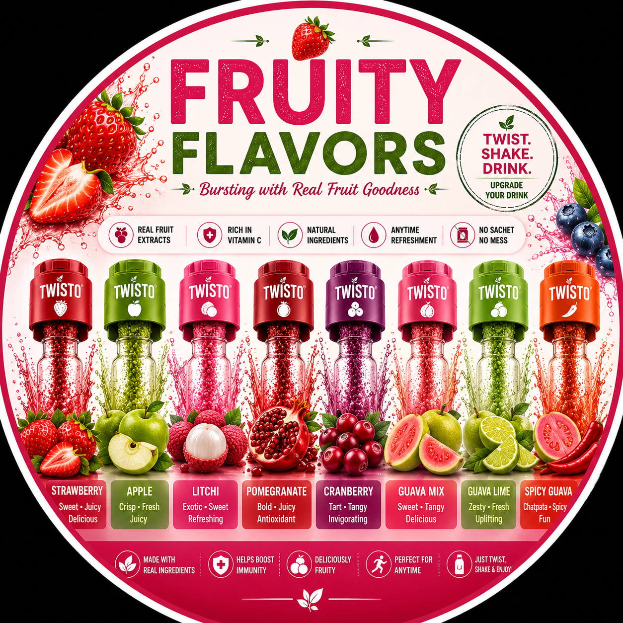 🍓 Fruity Flavors