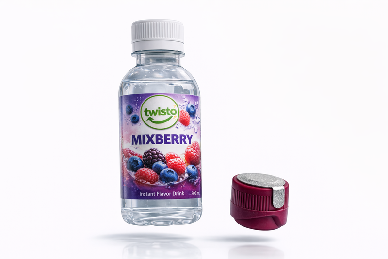 Mix Berry Flavour Drink Mix | Fruit Water Enhancer Drops | Mixed Fruit Drink