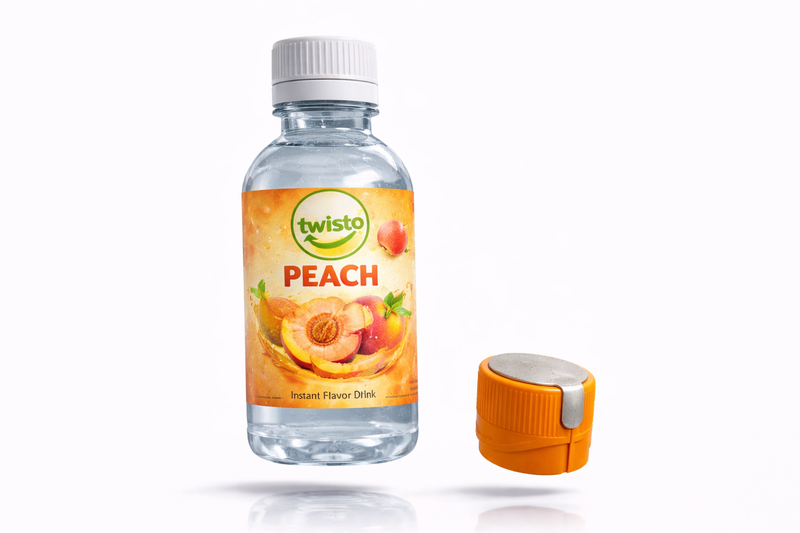 Peach Flavour Drink Mix | Fruit Water Enhancer Drops | Mixed Fruit Drink