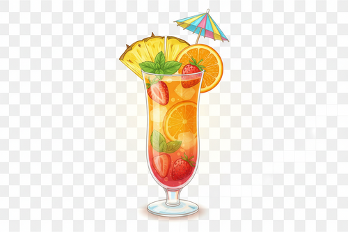 Cocktail Flavour Drink Mix | Fruit Water Enhancer Drops | Sugar-Free Mixed Fruit Drink